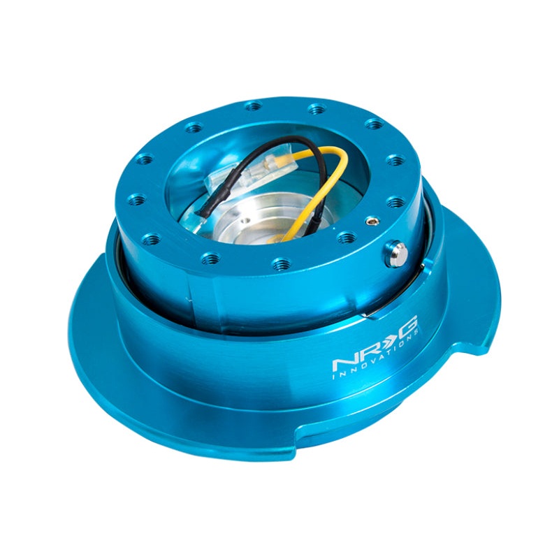 NRG Quick Release Kit Gen 2.5 – New Blue Body / Titanium Chrome Ring