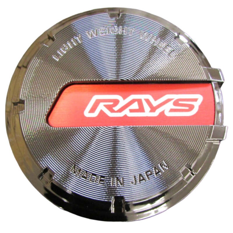Gram Lights GL Center Cap – Black-Chrome/Red (57DR / 57CR)