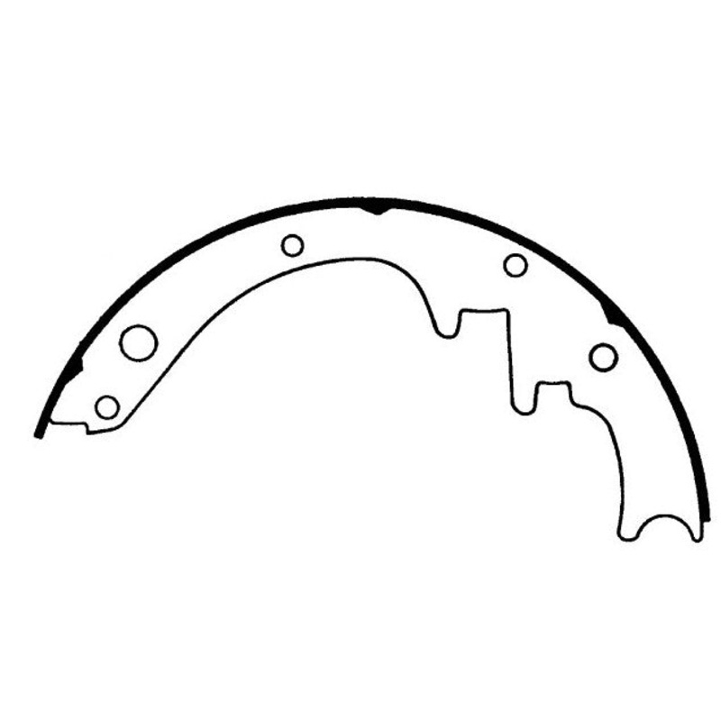 Porterfield Brake Shoes for 1968 MERCURY COUGAR 302 V8 w/Front Drums