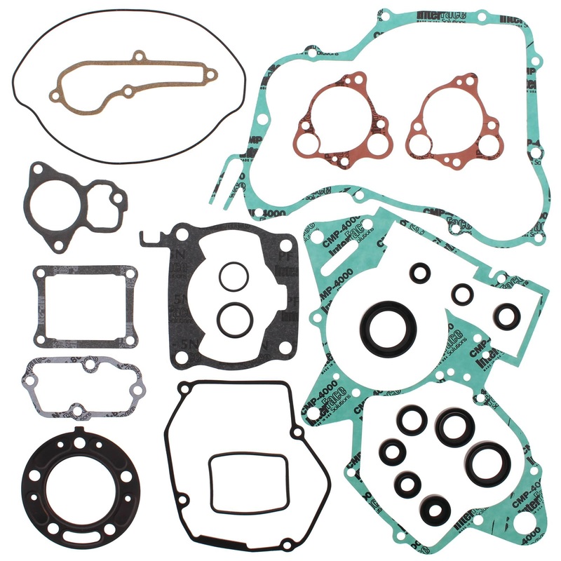 Vertex 811233 Gaskets 88-89 Honda CR125R Complete Gasket Kit w/ Oil Seals
