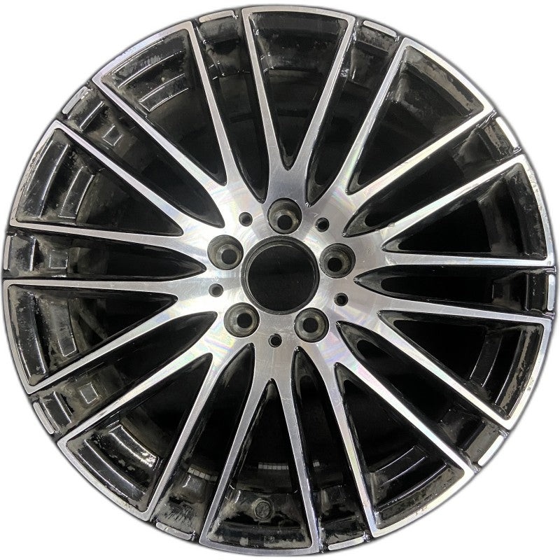 18″ MERCEDES C-CLASS 22-24 206 Type Sedan 18×8.5 10 V spoke Original OEM Wheel Rim