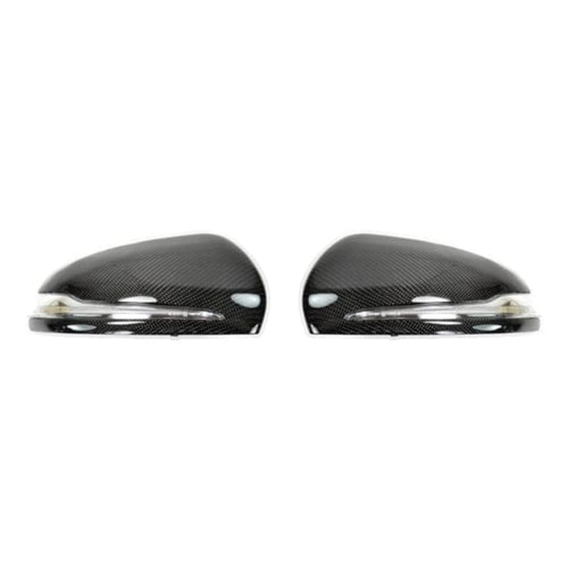 AutoTecknic Replacement Carbon Fiber Mirror Covers – Mercedes-Benz W205 C-Class | W222 S-Class