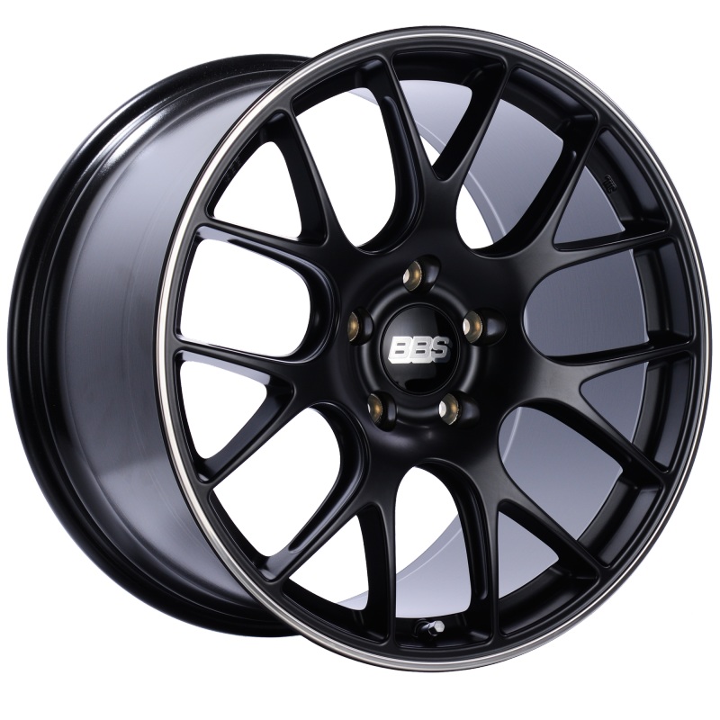 BBS CH-R 20×11.5 5×130 ET47 CB71.6 Satin Black Polished Rim Protector Wheel