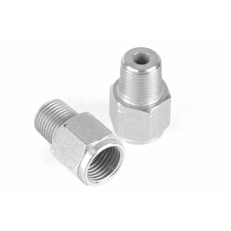 Haltech M10 x 1.0 to 1/8 NPT Adaptor Thread M10 x 1.0 Female to 1/8NPTF Male