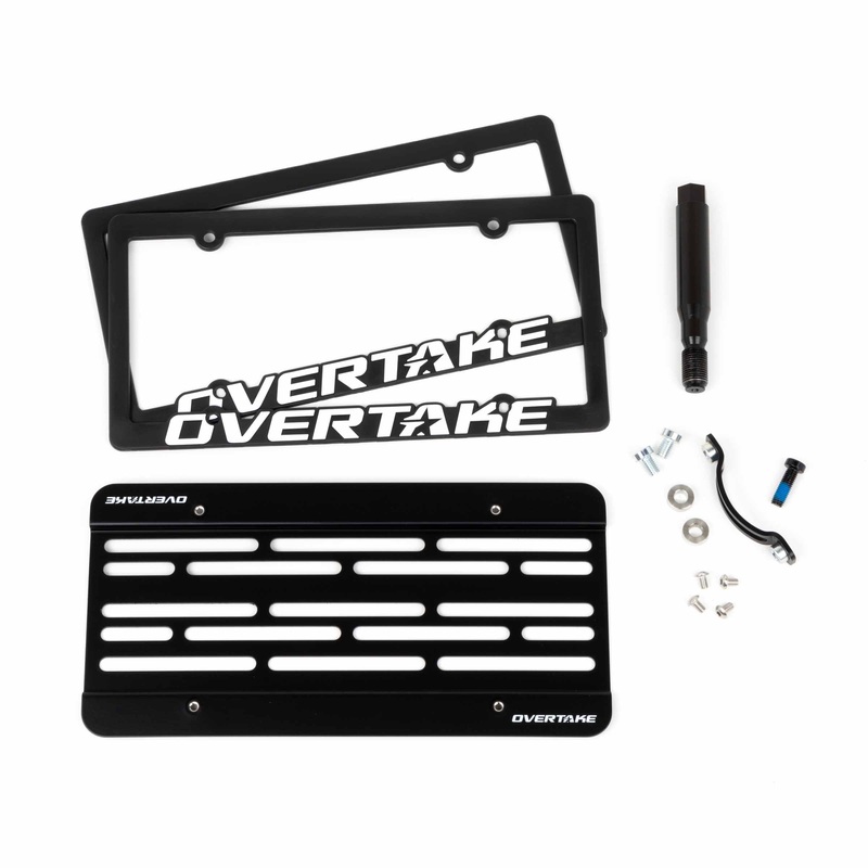 Overtake License Plate Relocation Kit | Subaru 15-17 WRX / STi / 12-16 Impreza / Crosstrek (A10123)