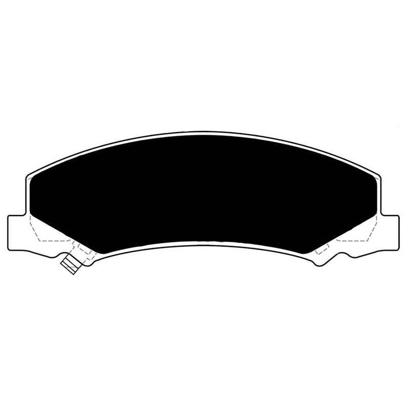 Porterfield Brake Pads for 2009 BUICK LUCERNE