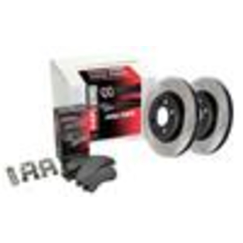 Stoptech Street Axle Pack Drilled, Front
