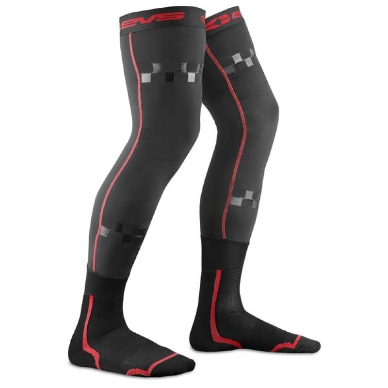 EVS Fusion Sock Combo Black/Red – Youth