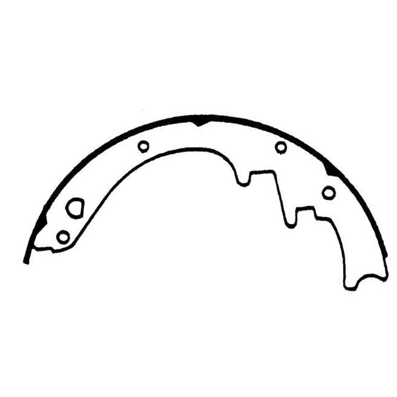 Porterfield Brake Shoes for 1968 FORD MUSTANG 427 V8 w/Front Discs