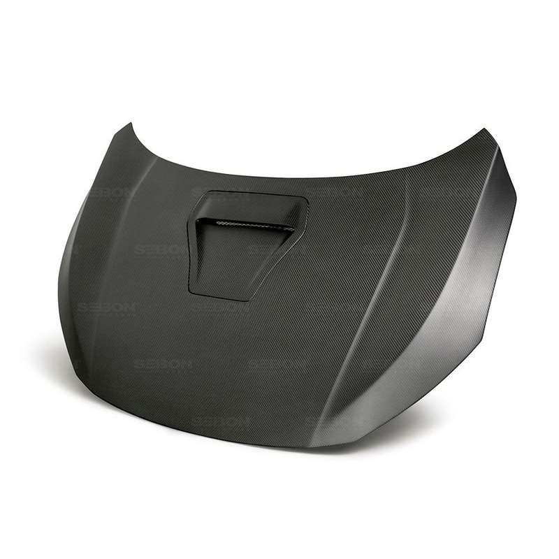 Seibon OEM-Style Dry Carbon Fiber Hood 2017-2021 Honda Civic Type R