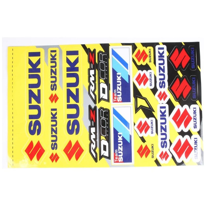 Suzuki Decal Sheet By D’Cor