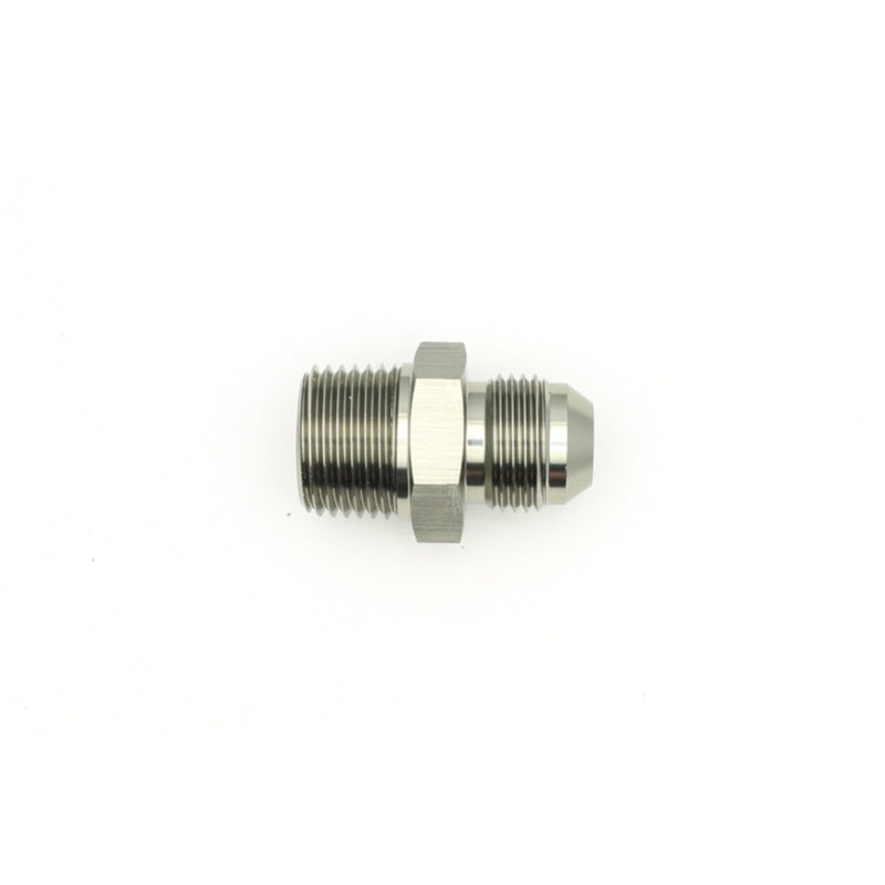 DeatschWerks 8AN Male Flare To 1/2in. Male NPT Adapter