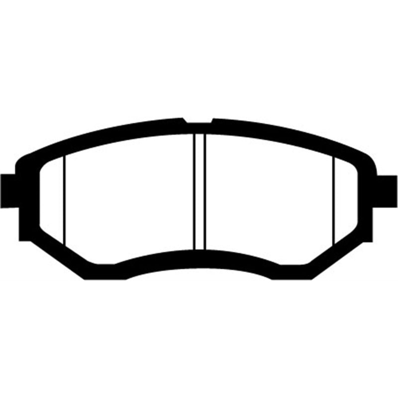 EBC 13+ Subaru Forester 2.0 Turbo Redstuff Front Brake Pads
