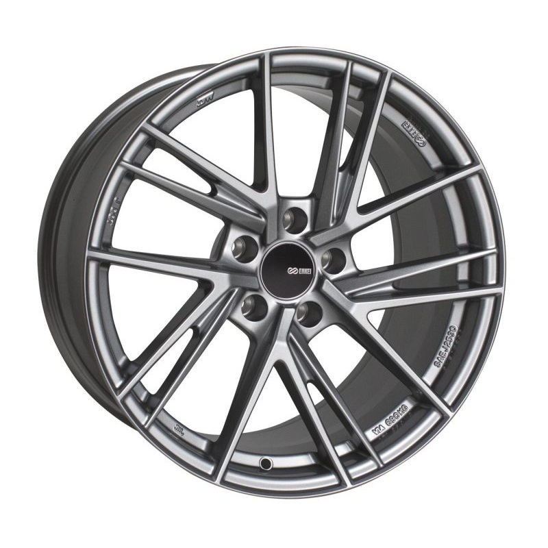 Enkei TD5 18×8.0 5×114.3 25mm Offset 72.6mm Bore Storm Gray Wheel