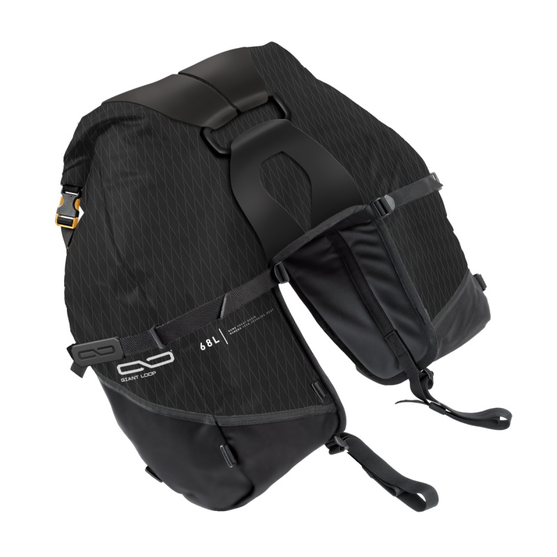 Giant Loop Great Basin Saddlebag 68L – Black