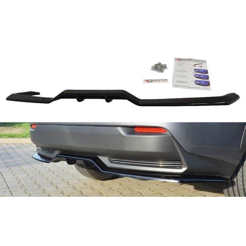Maxton Design Central Rear Splitter – Lexus NX Mk1 H (With Vertical Bars)