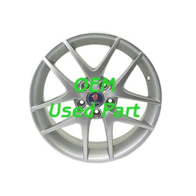 SAAB ALU 50 Wheel 5-Spoke Twin 7″ x 17″ (ET41) 5×110 OEM USED Set of 4