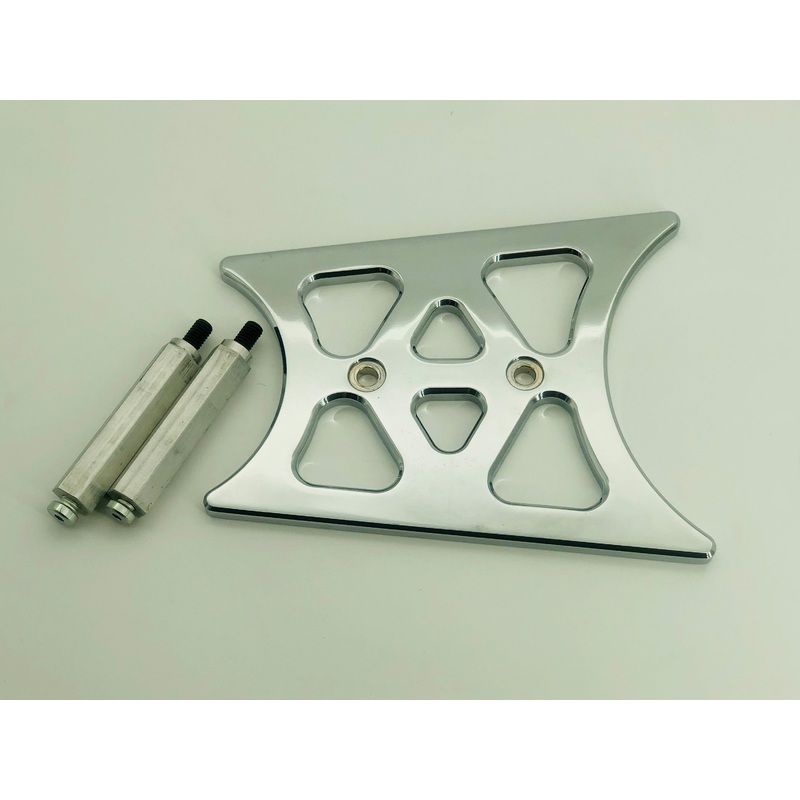 Show Chromed Windowed Center Guard Kit