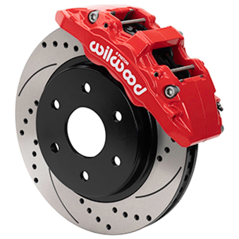 Wilwood 10-14 Ford F-150 Raptor Aero6-DM Front Brake Kit – D&S – Red