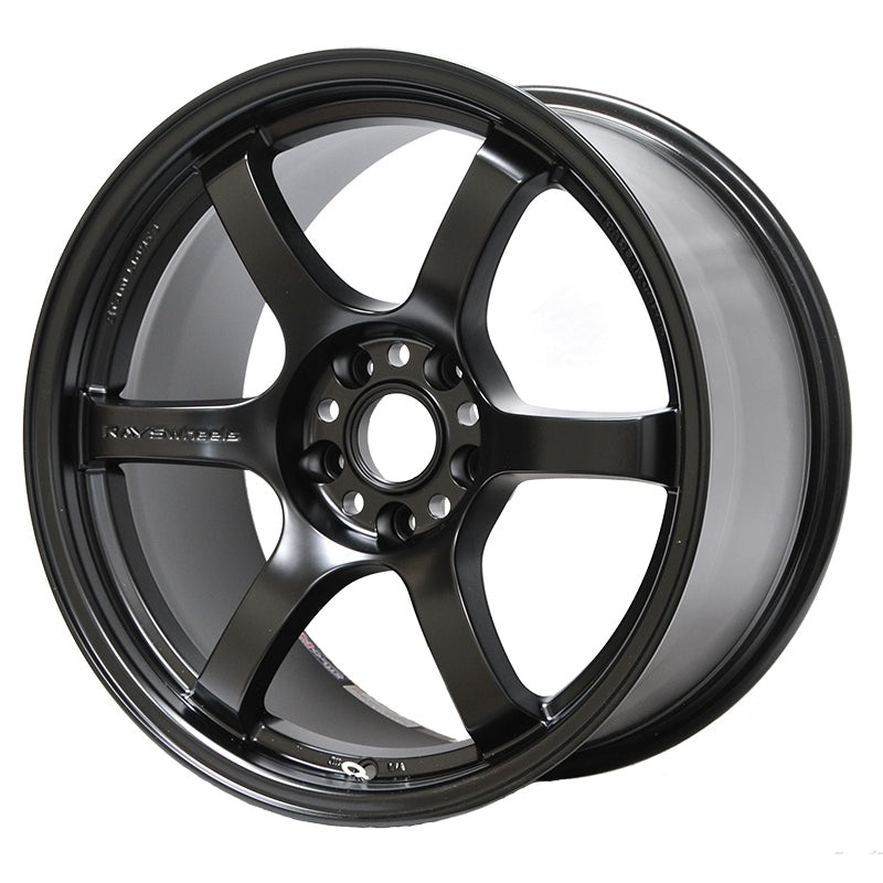 Gram Lights 57DR 19×9.5 5×114.3 +35 Semi-Gloss Black Wheel – Universal