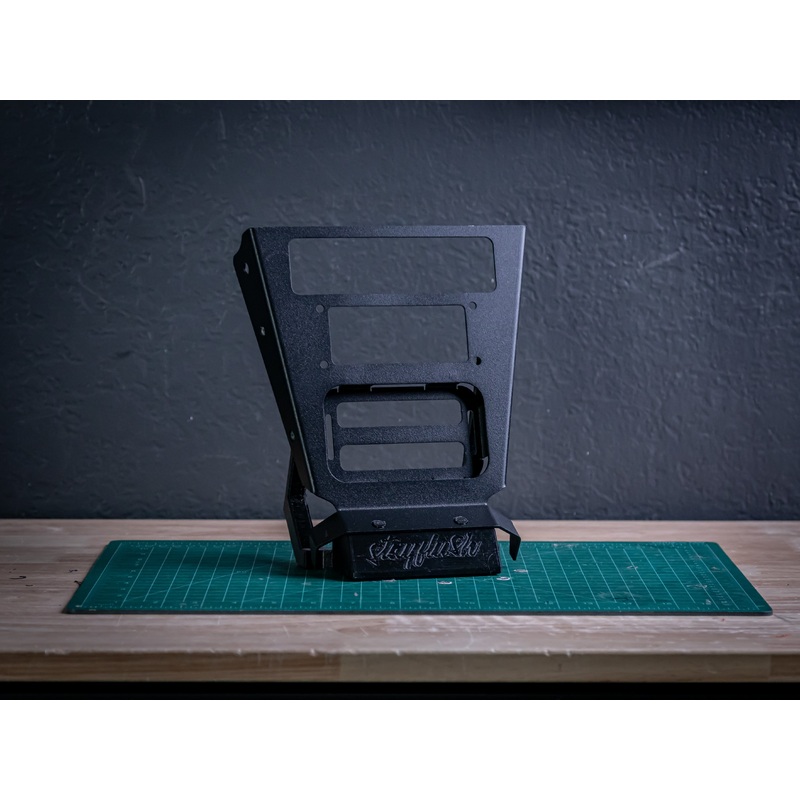 PCI Radios Auxbeam 8 Gang Mount by StayFlush