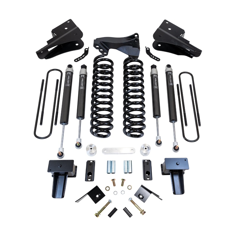 ReadyLift 4″ Coil Spring Lift Kit With Falcon Shocks 2023-2024 Ford F-250 / F-350 Super Duty 4WD