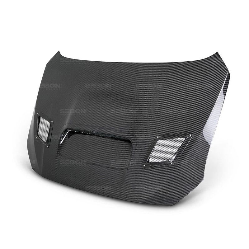 Seibon CS-Style Carbon Fiber Hood – 15-21 WRX/STI | HD15SBIMP-CS
