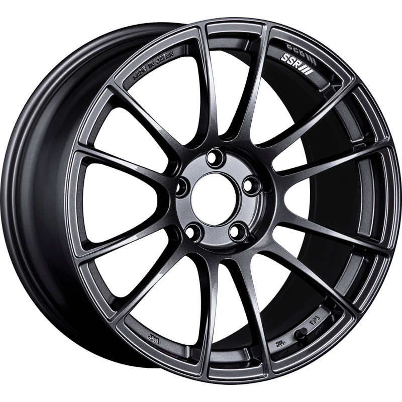 SSR GTX04 18×9.5 5×114.3 40mm Offset Dark Gunmetal Wheel