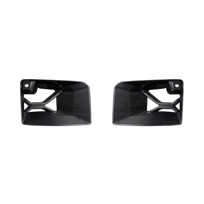 AutoTecknic Dry Carbon Podium Front Bumper Lower Vent Set – G87 M2