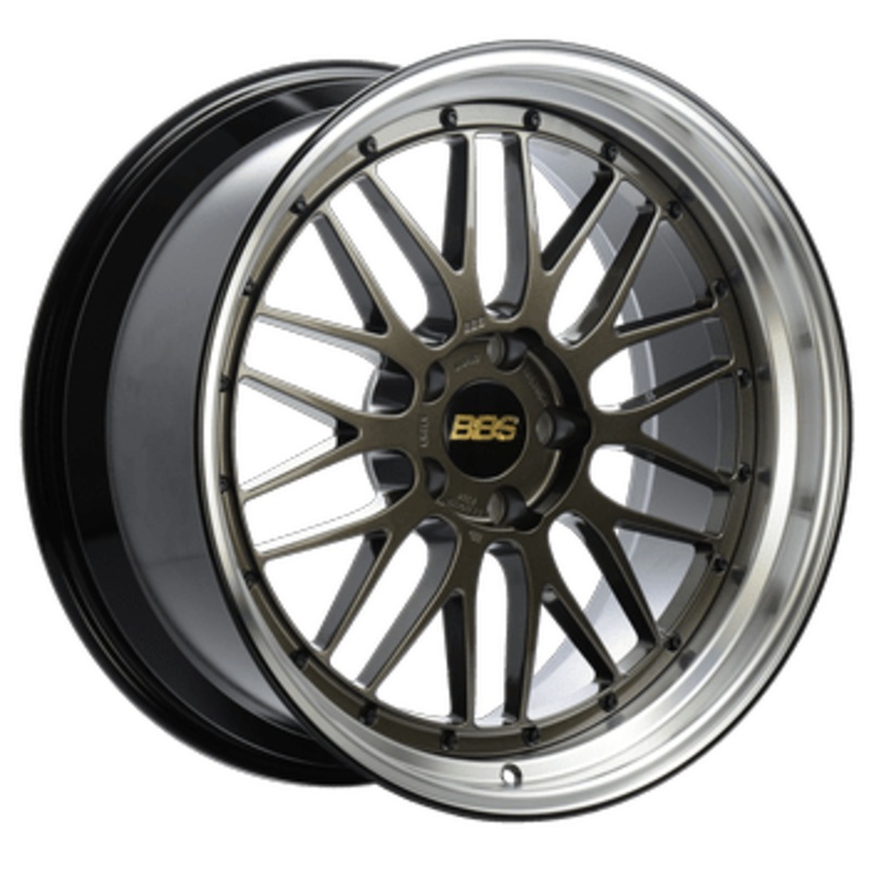 BBS LM 19″ 5×120 Selenite Bronze Center / Diamond Cut Lip