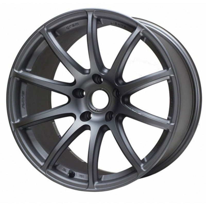 Gram Lights 57Transcend 18×9.5 +38 5-114.3 Matte Graphite Machining (MP) Wheel