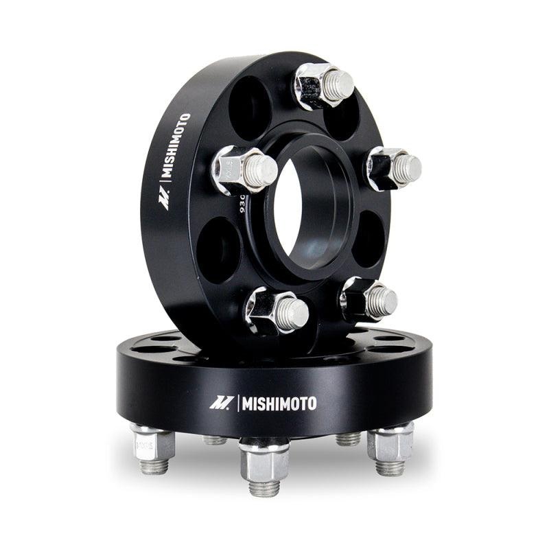 Mishimoto Wheel Spacers – 5X114.3 / 70.5 / 25 / M14 – Black