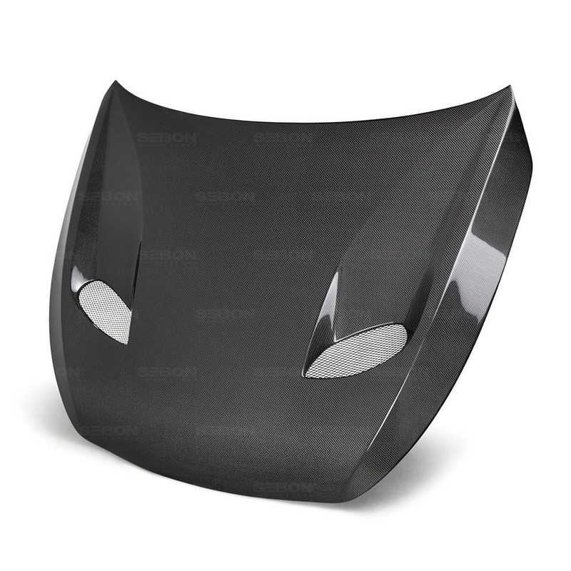 Seibon TSII-Style Carbon Fiber Hood | 2017-2022 Infiniti Q60 (HD17INFQ60-TSII)