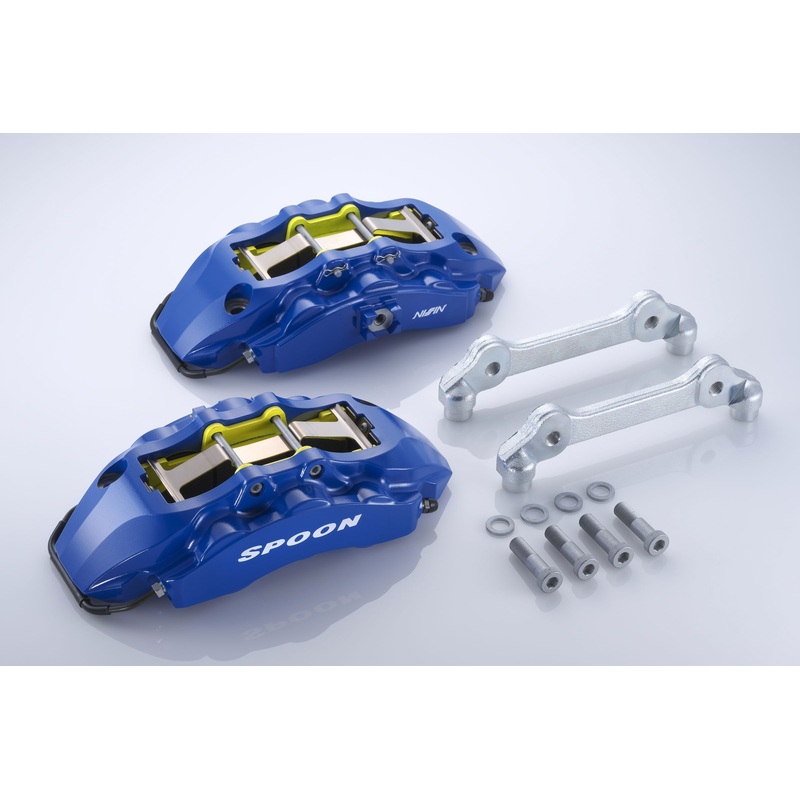 Spoon 6Pot Full Monoblock Caliper Set 2022+ Honda Civic Si FE1 / 2022+ Acura Integra / 2016+ Honda Civic FC1,FC3 / 2016+ Honda Civic Non Type R