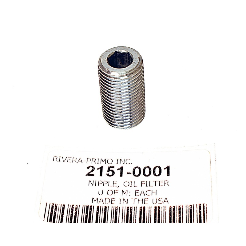 Threaded Oil Filter Nipple 5/8-18 X .990″
