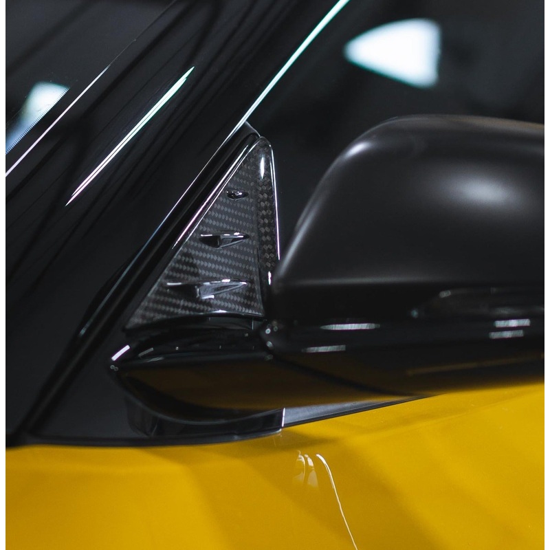 Verus Engineering Carbon Fiber Anti-Buffeting Wind Deflector – Mk5 Toyota Supra