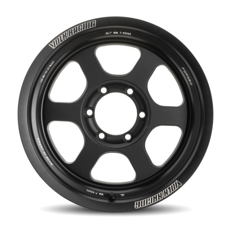 Volk Racing TE37XT M-Spec 16×8.5 -10, 6×139.7 Flat Black (SET)