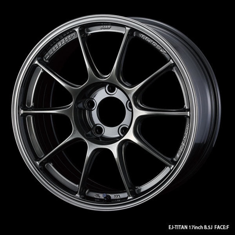 WedsSport TC105X AMF Wheel – 18×8.0 +45 | 5×114.3 | EJ Titan