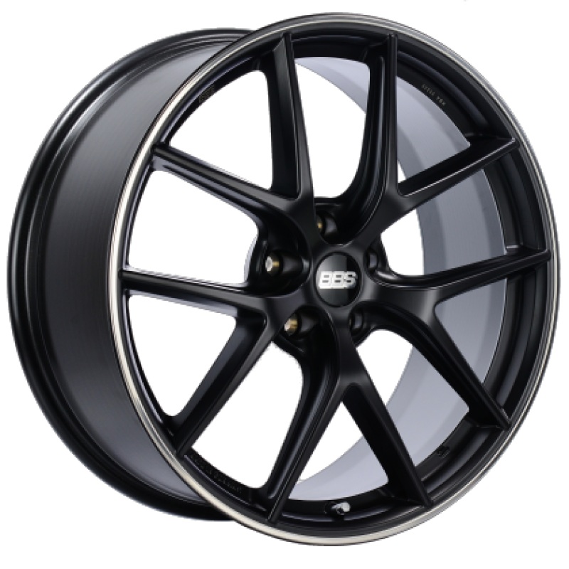 BBS CI-R 19×8.5 5×114.3 ET36 Satin Black Rim Protector Wheel – 82mm PFS/Clip Required