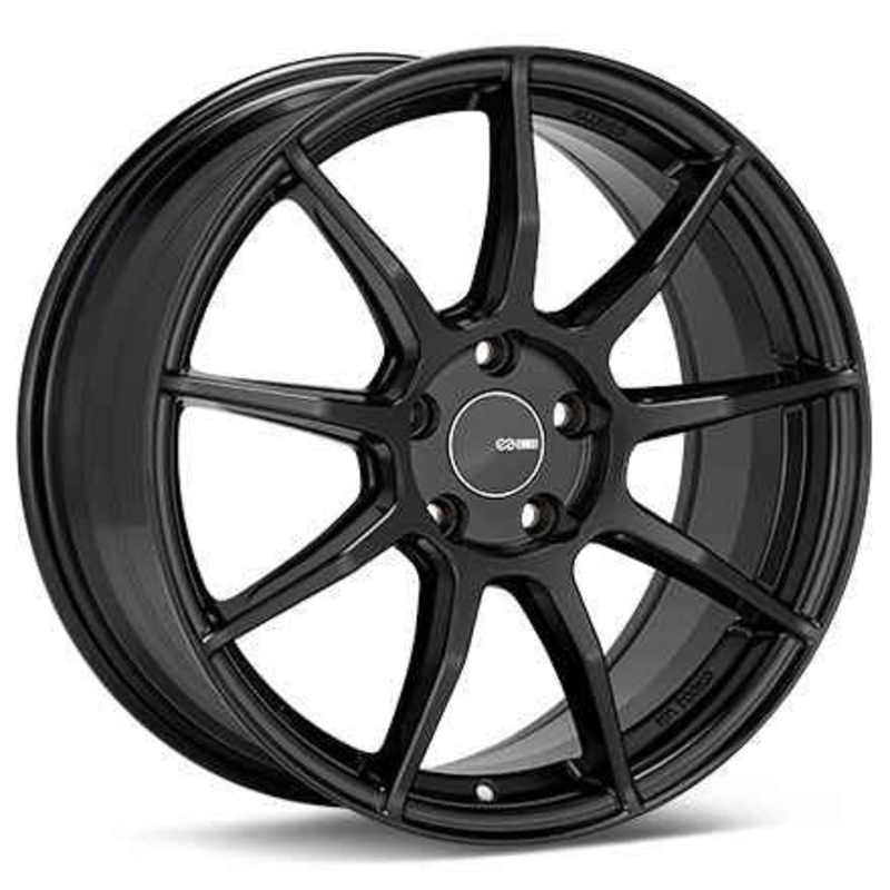 Enkei TS9 18×8.5 5×114.3 +35 Matte Black Wheel – Universal
