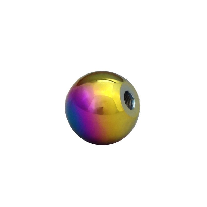 Torque Solution Billet Shift Knob (Neo Chrome): Universal 10×1.25