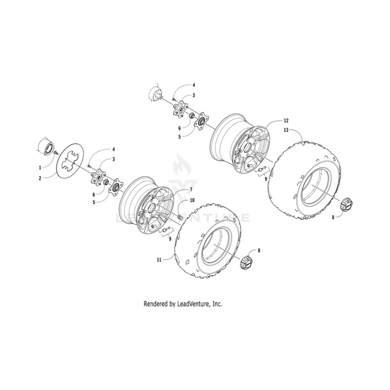 Wheel – Front By Arctic Cat