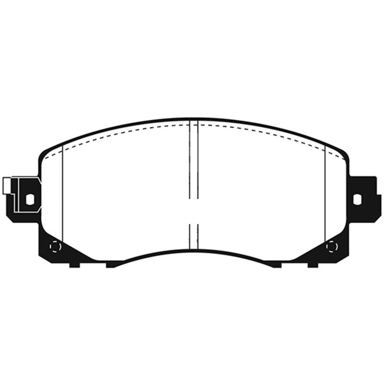 EBC 18+ Subaru Crosstrek 2 Ultimax Front Brake Pads