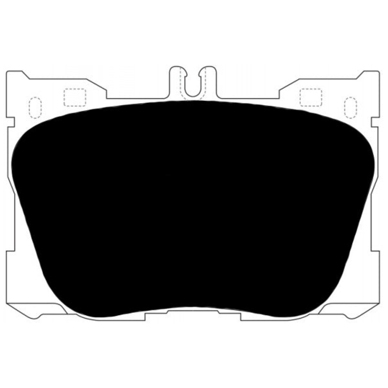 Porterfield Brake Pads for 2017 MERCEDES-BENZ C43 AMG