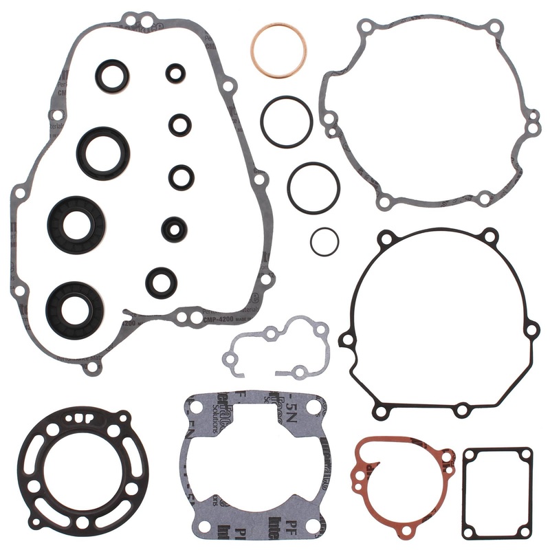 Vertex 811484 Gaskets 14-21 Kawasaki KX100 Complete Gasket Kit w/ Oil Seals