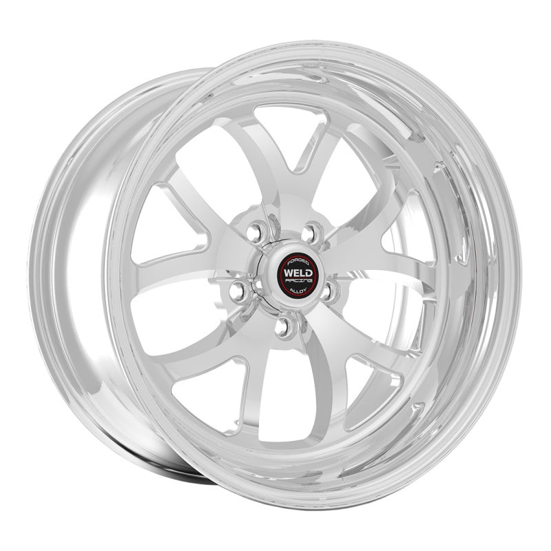Weld S76 18×10 / 5x115mm BP / 6.6in. BS Polished Wheel (High Pad) – Non-Beadlock