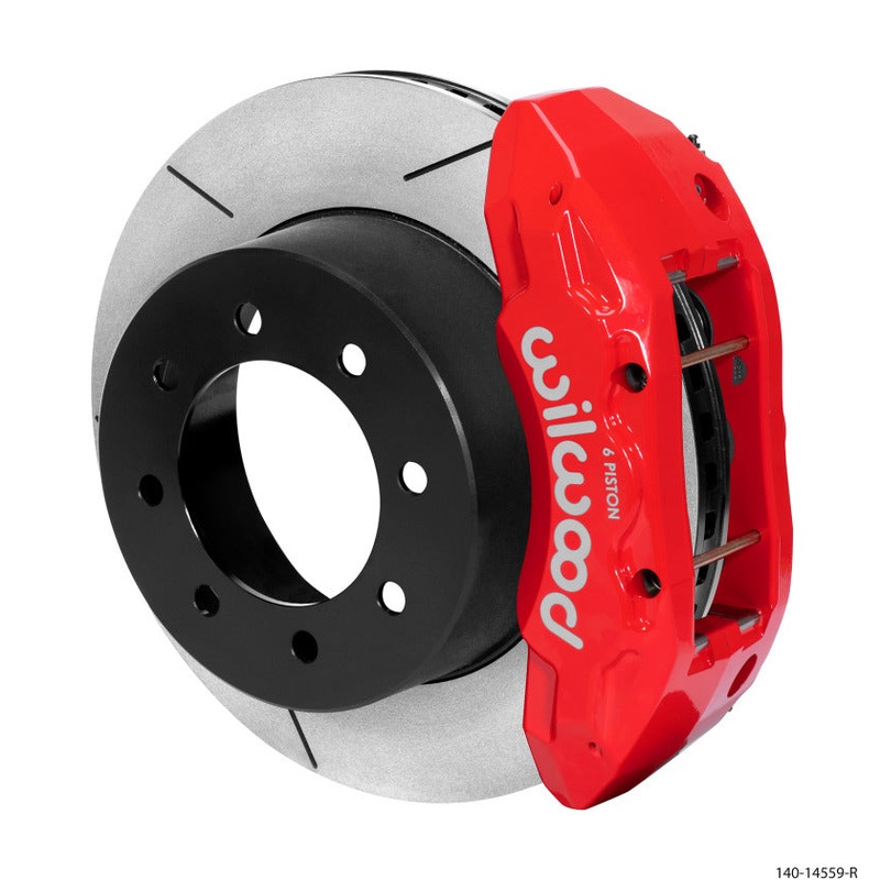 Wilwood TX6R Rear Kit 15.50in Red 13-17 Ford F-250/F-350 – 4WD