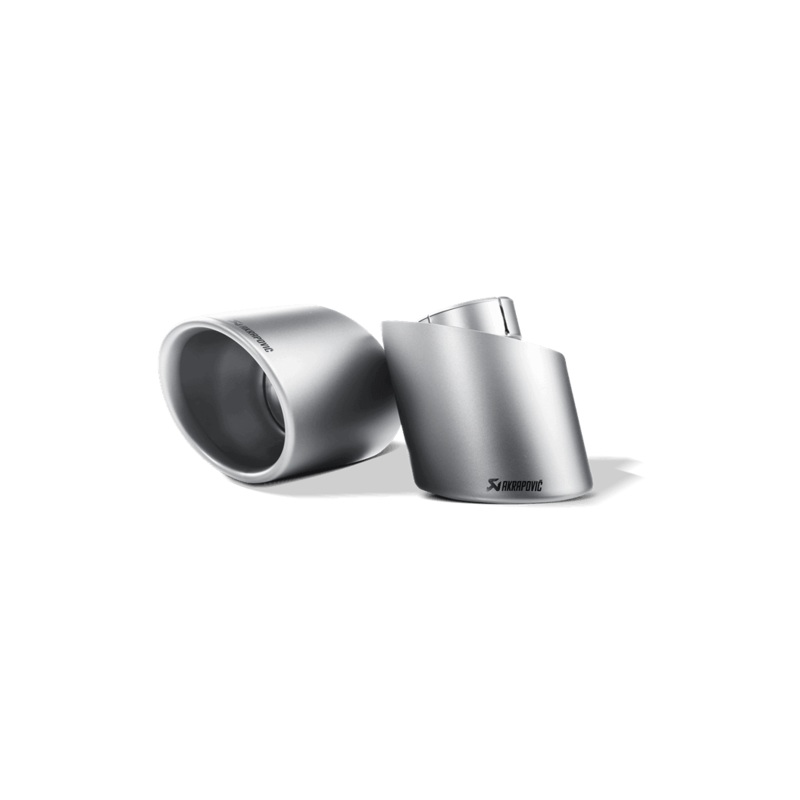 Akrapovic 09-16 Volkswagen Scirocco R Tail Pipe Set (Titanium)