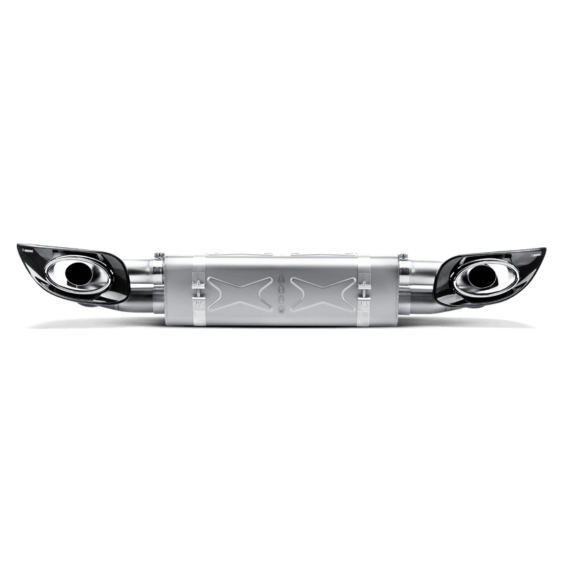 Akrapovic Slip-On Line Titanium Exhaust w/ Titanium Tips – 10-13 Porsche 911 Turbo / Turbo S (997 FL