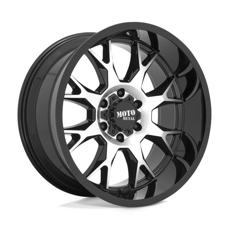 Moto Metal Wheels MO806 20″ 5×127 Gloss Black Machined